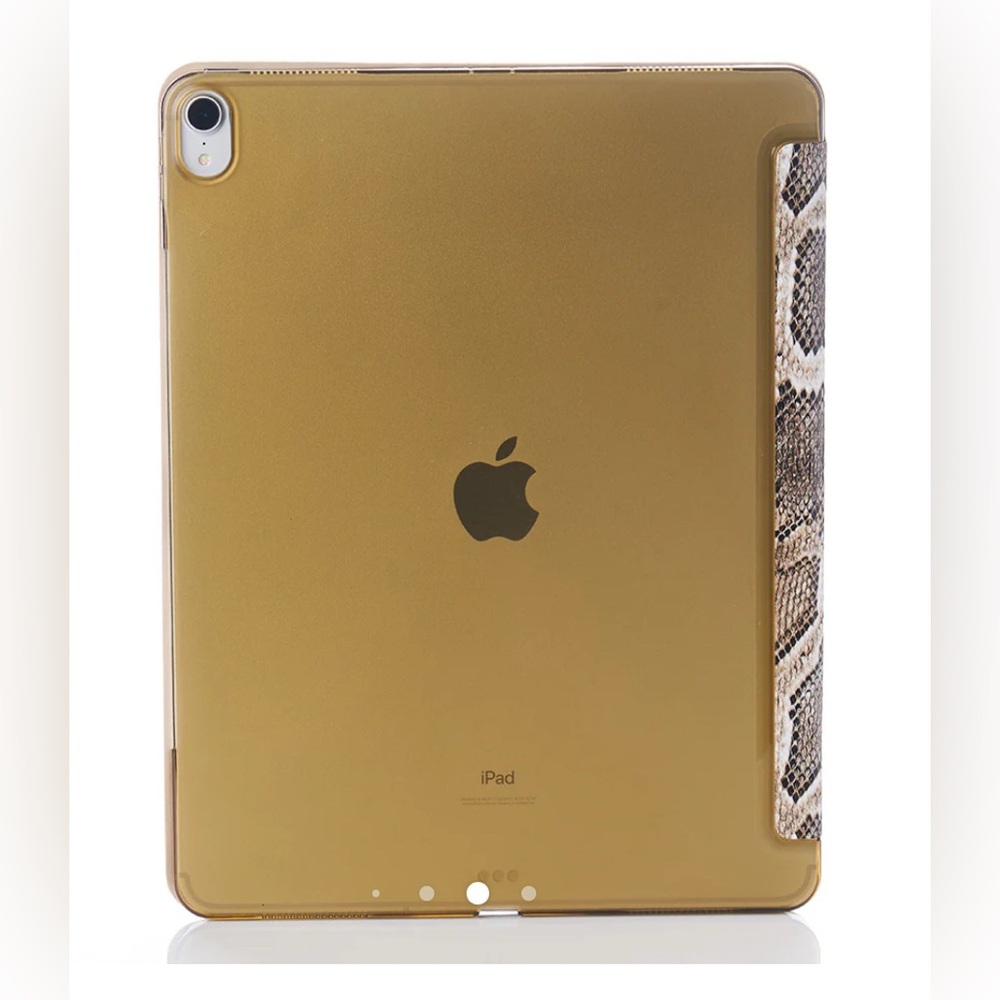 Chic Geeks‎ iPad Case Vegan Python Protective Cover for Pro 12.9 New in Box - Picture 4 of 9